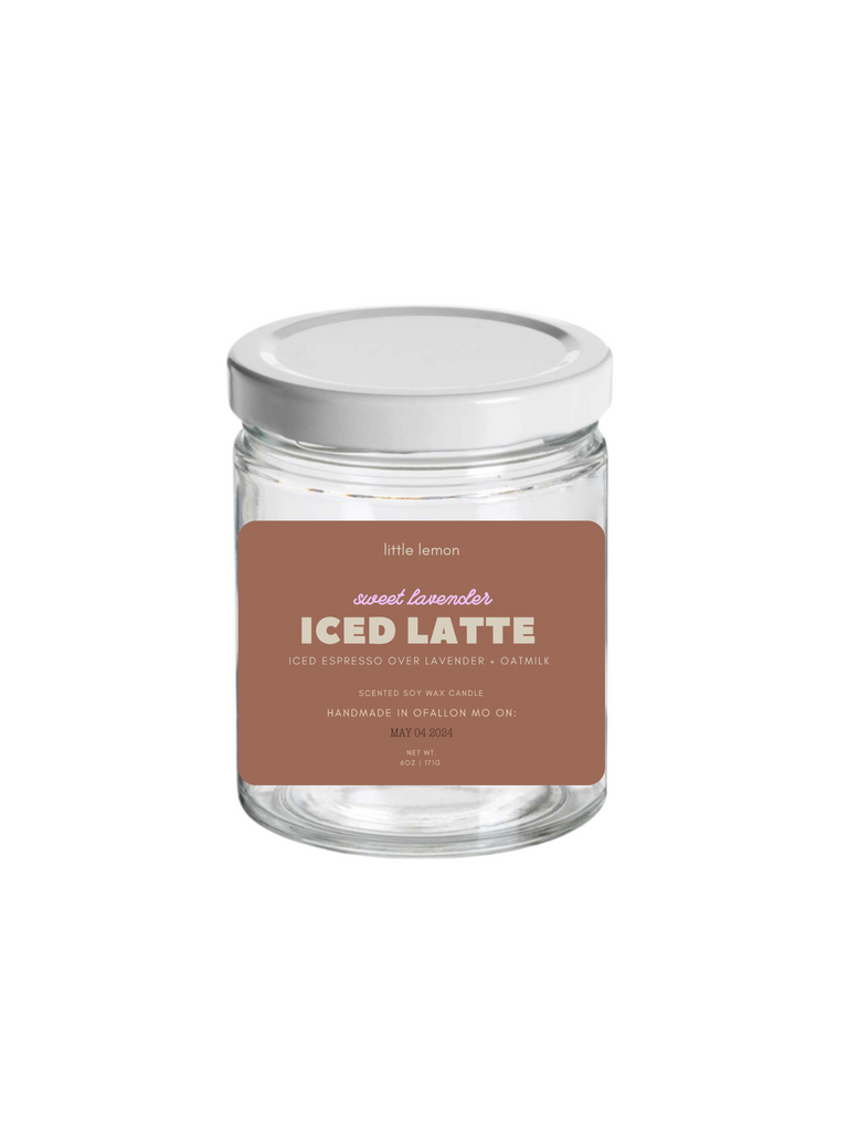 Iced Latte: 6oz Candle
