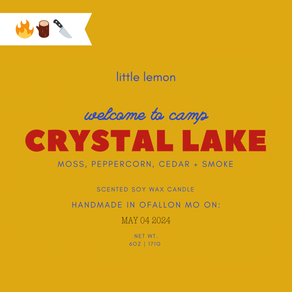 Crystal Lake: 6oz Candle